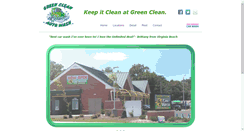 Desktop Screenshot of greencleanautowash.com